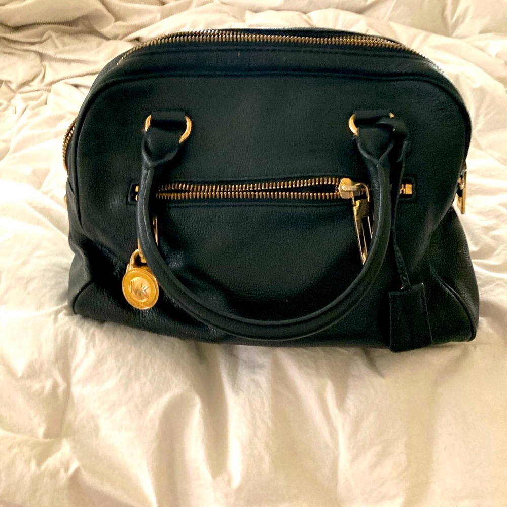 Vintage Michael Kors leather top handle bag